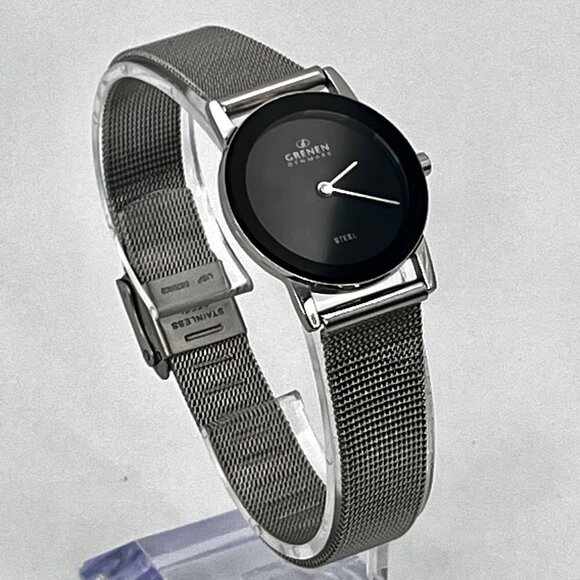 Grenen Denmark All Stainless Steel Ladies watch working - Picture 2 of 9